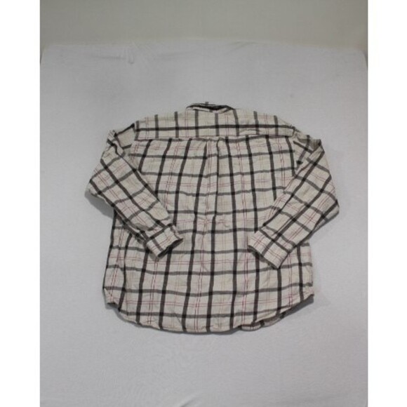 St. John Bay Men Button Down White Gray Size XXL - Picture 3 of 7